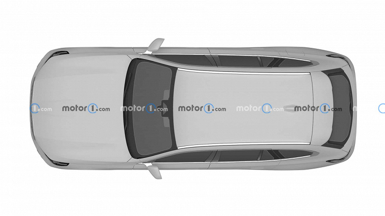 Новейшая BMW 5-series Touring рассекречена на патентных изображениях